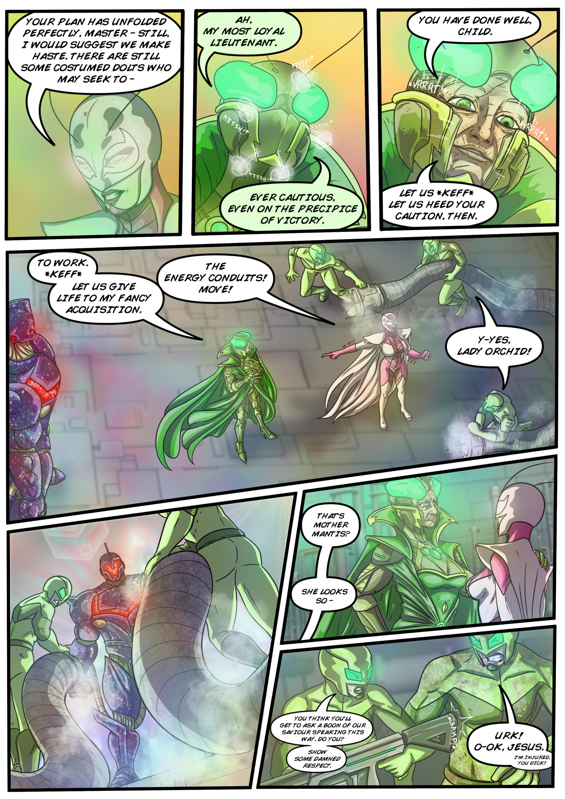 M.A.N.T.I.S Triumphant?
